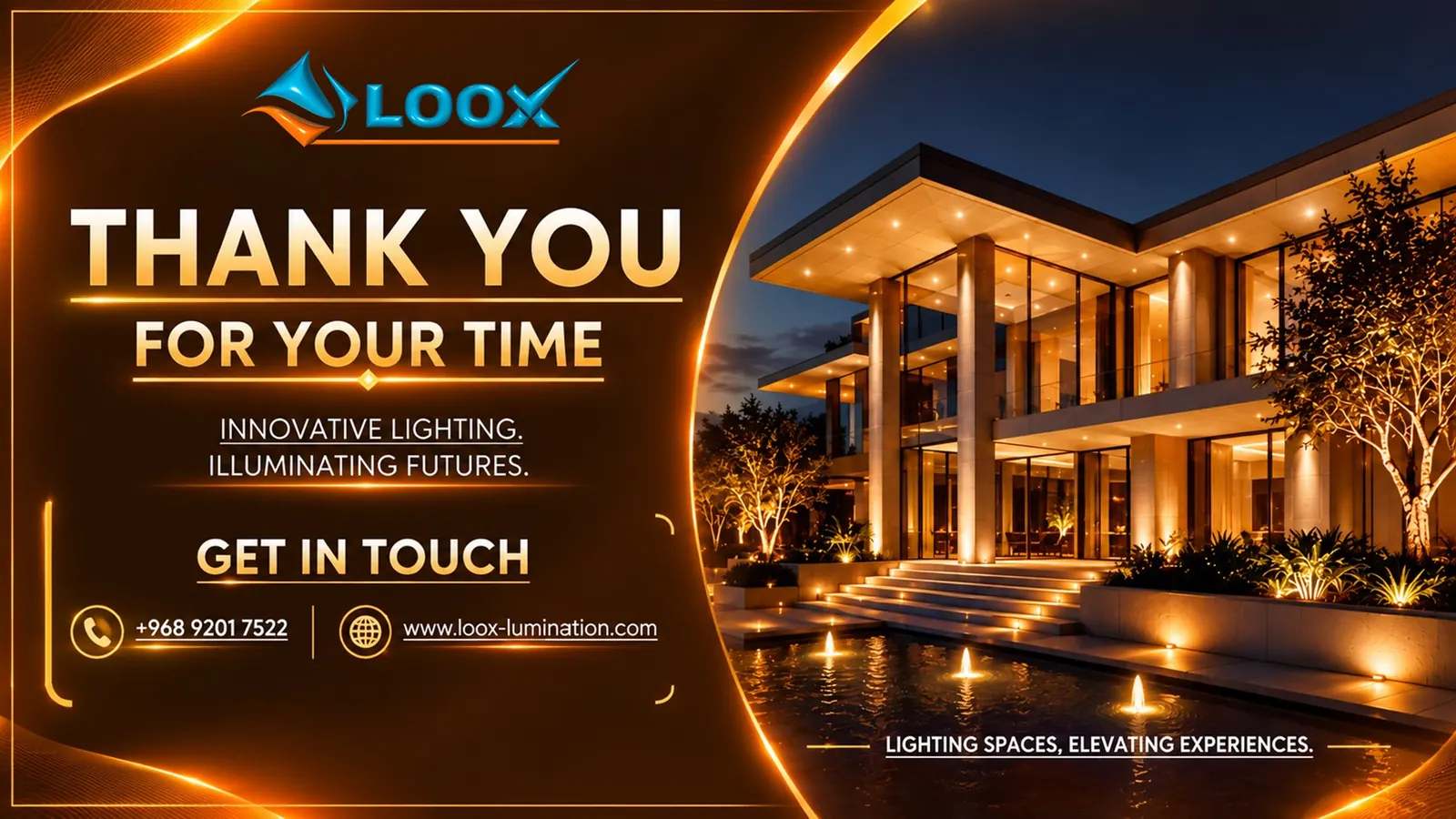 LOOX corporate presentation slide