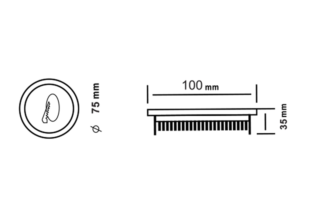 Downlight 5W Loox