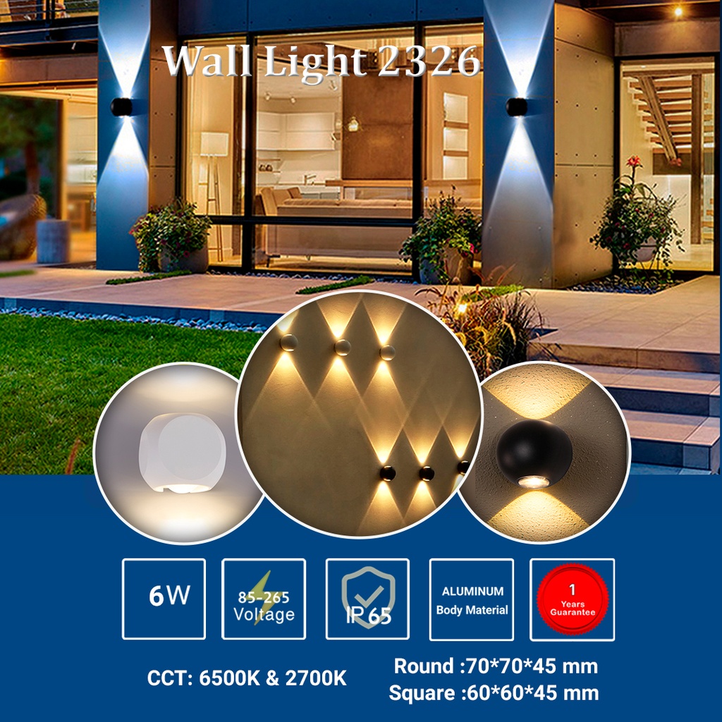 Wall Light 6W 2326  N/M