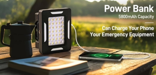 Portable Solar Flood Light Lumination