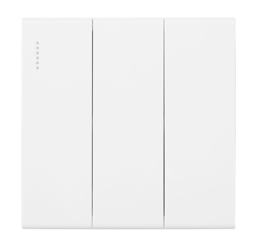 Light Switch 3 Gang Piano Loox