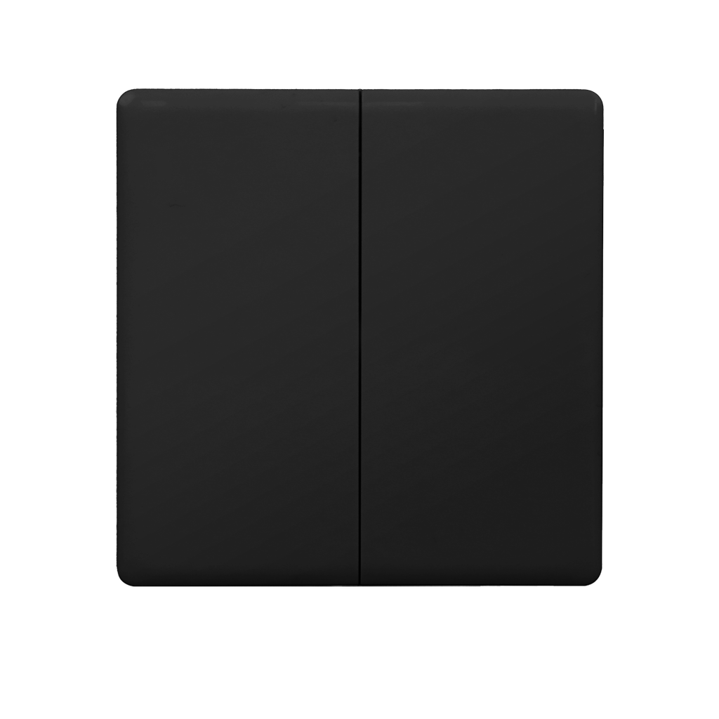 Light Switch 2 Gang Glass Series Loox