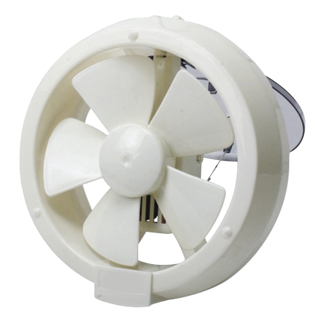 Exhaust Fan 15W  Round 6" Auto Shutter Lumination