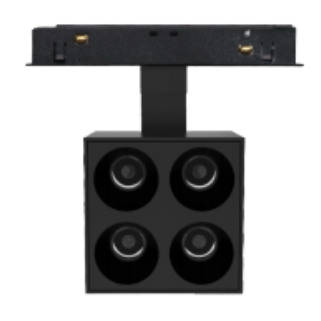 48V Magnetic Grill Track Light 8W Black Loox