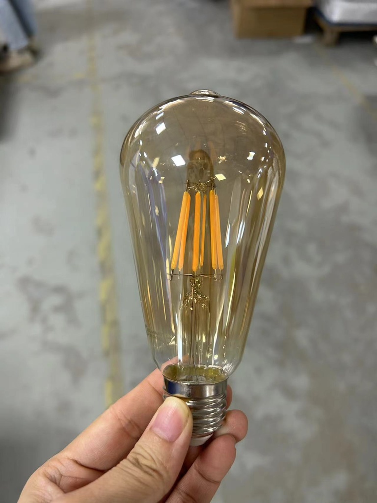 Filament Bulb ST64 8W(High Efficiency6w ) Lumination