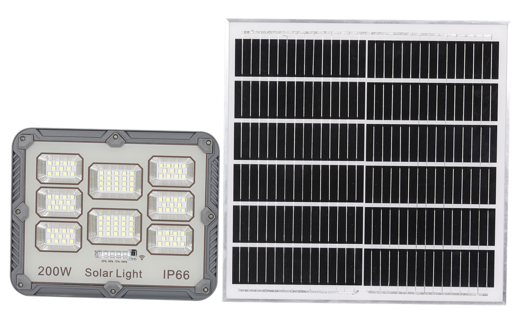 Solar Flood Light 200W Noor Series Lumination 