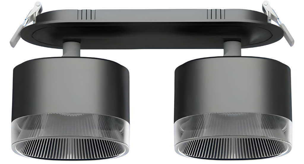 Adjustable Spotlight 2*10W Series Artivia -L165AH1 UGR17 Loox Plus