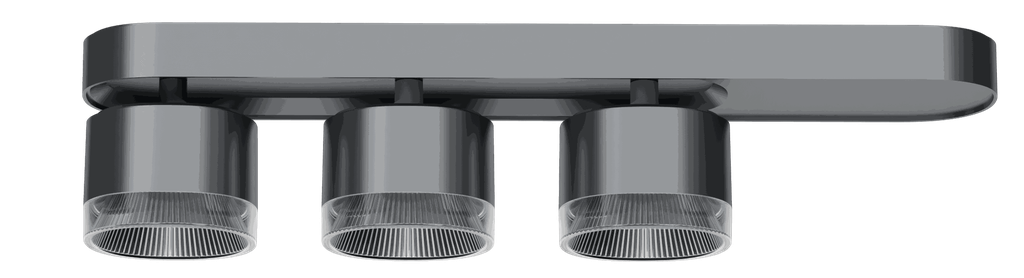 Adjustable Surface Spotlight 3*12W Series Artivia -L385AH1 UGR17 Loox Plus 