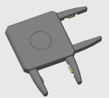 Connector For Slim Magnetic Linear Track Light Rail M30 Series Loox