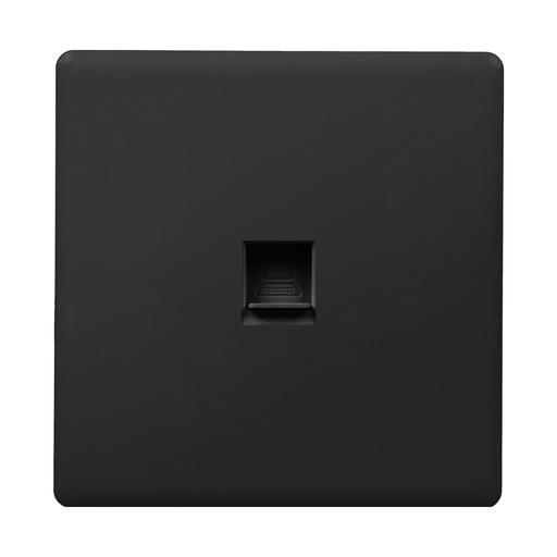 Telephone Socket Single Port Glass Series Loox