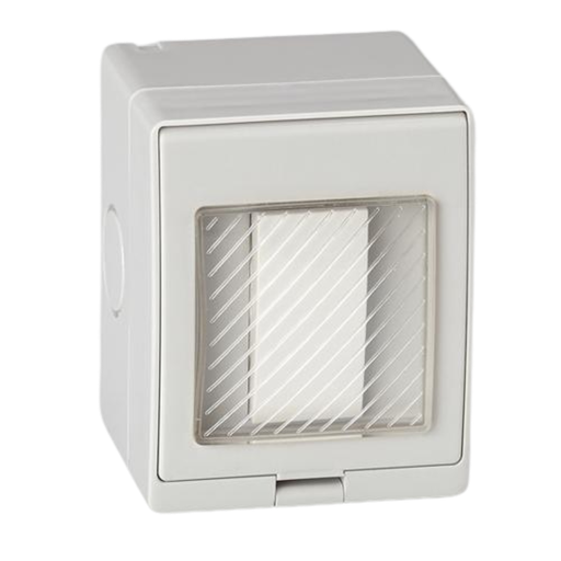 Light Switch Waterproof 1 Gang Piano Loox