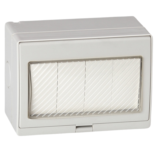 Light Switch Waterproof 4 Gang Piano Loox