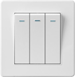 Light Switch 3 Gang Latif Series Loox