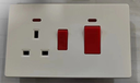 45A DP Switch With Switch Socket 13A Latif Series Loox