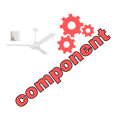 Component 56" DS Ceiling Fan Loox