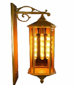 [LDW1L8809E7] Gate Light Black 90cm Series 8809 E27*4 Loox