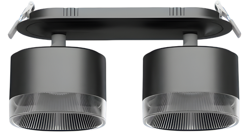 Adjustable Spotlight 2*10W Series Artivia -L165AH1 UGR17 Loox Plus