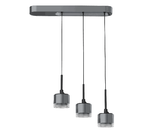 Three Pendant Light 36W Series Artivia -M3 UGR17 Loox Plus