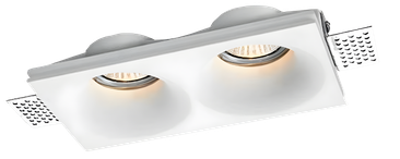 [LD1061W2100F] Frame Gypsum Downlight Double(2*1) Series 6001 Loox 